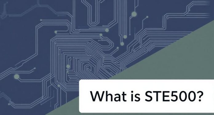 What Is STE500? A Complete Guide to Understanding Its Purpose and Applications