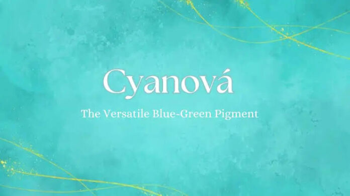cyanová